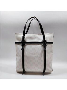 Loewe Anagram Logo White Tote